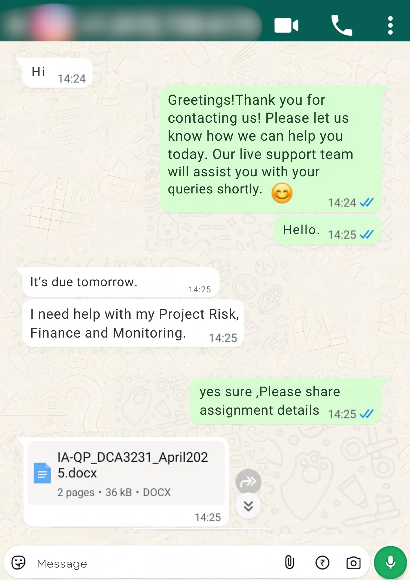 Project Risk, Finance and Monitoring