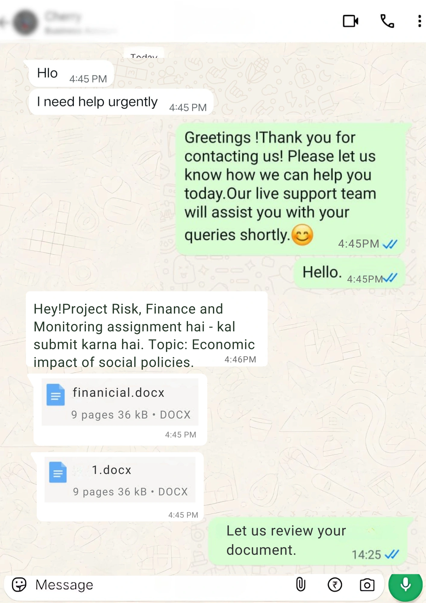 Project Risk, Finance and Monitoring