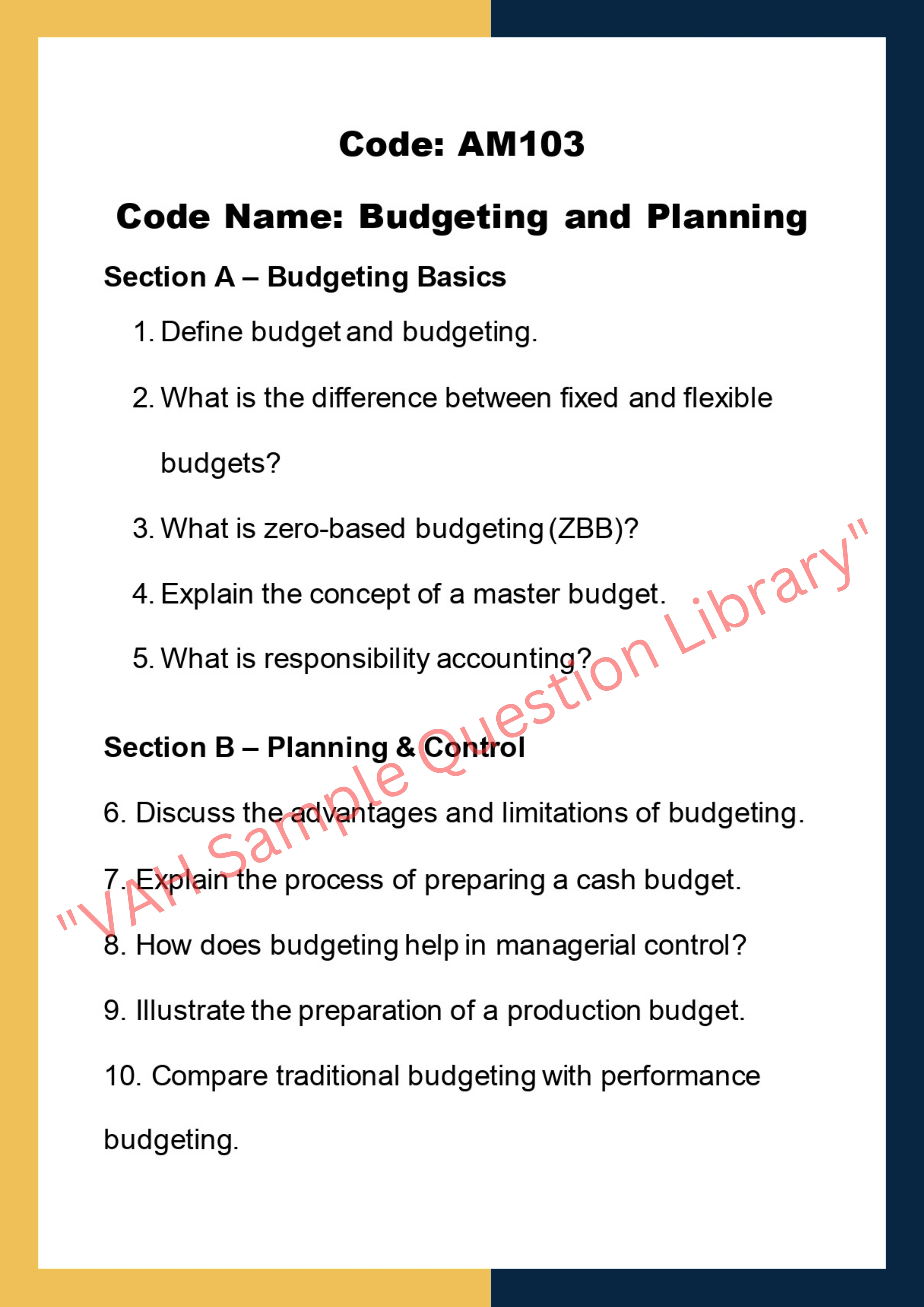Accounting Management