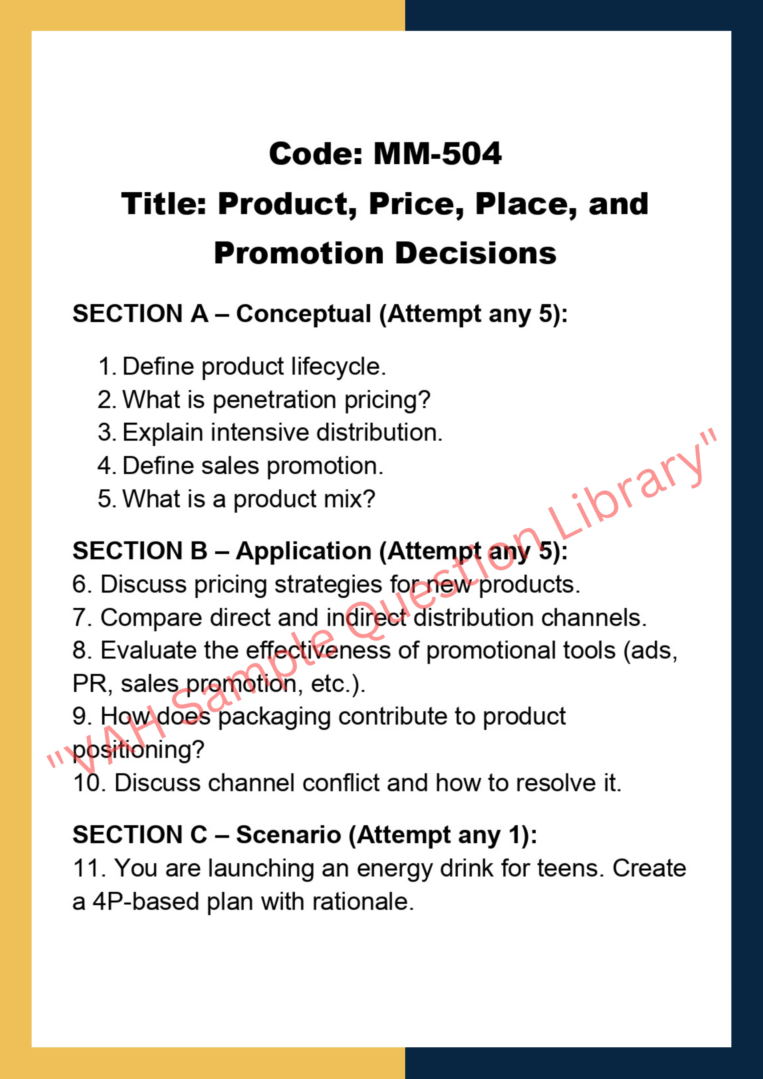 Marketing Management