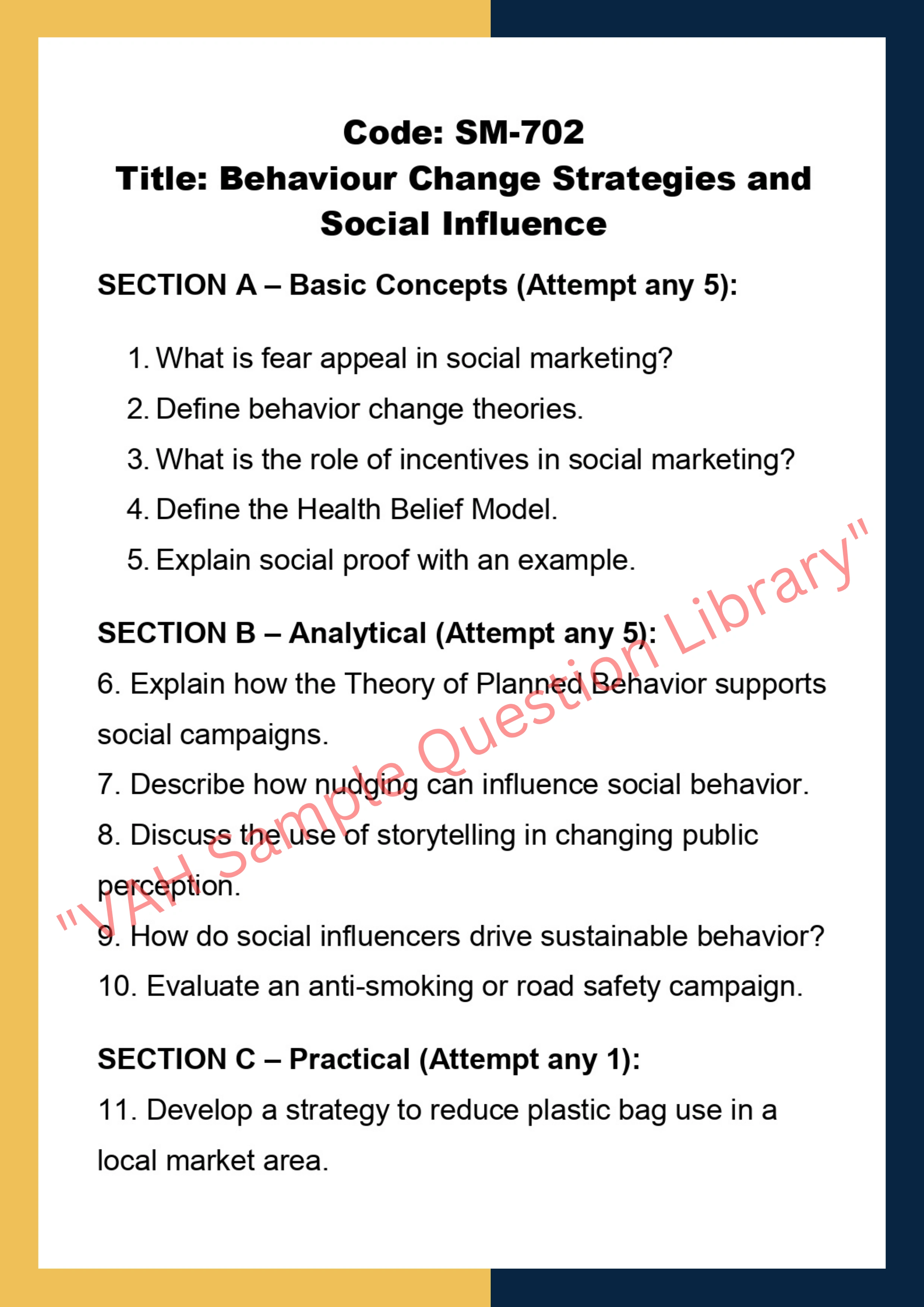 Social Marketing