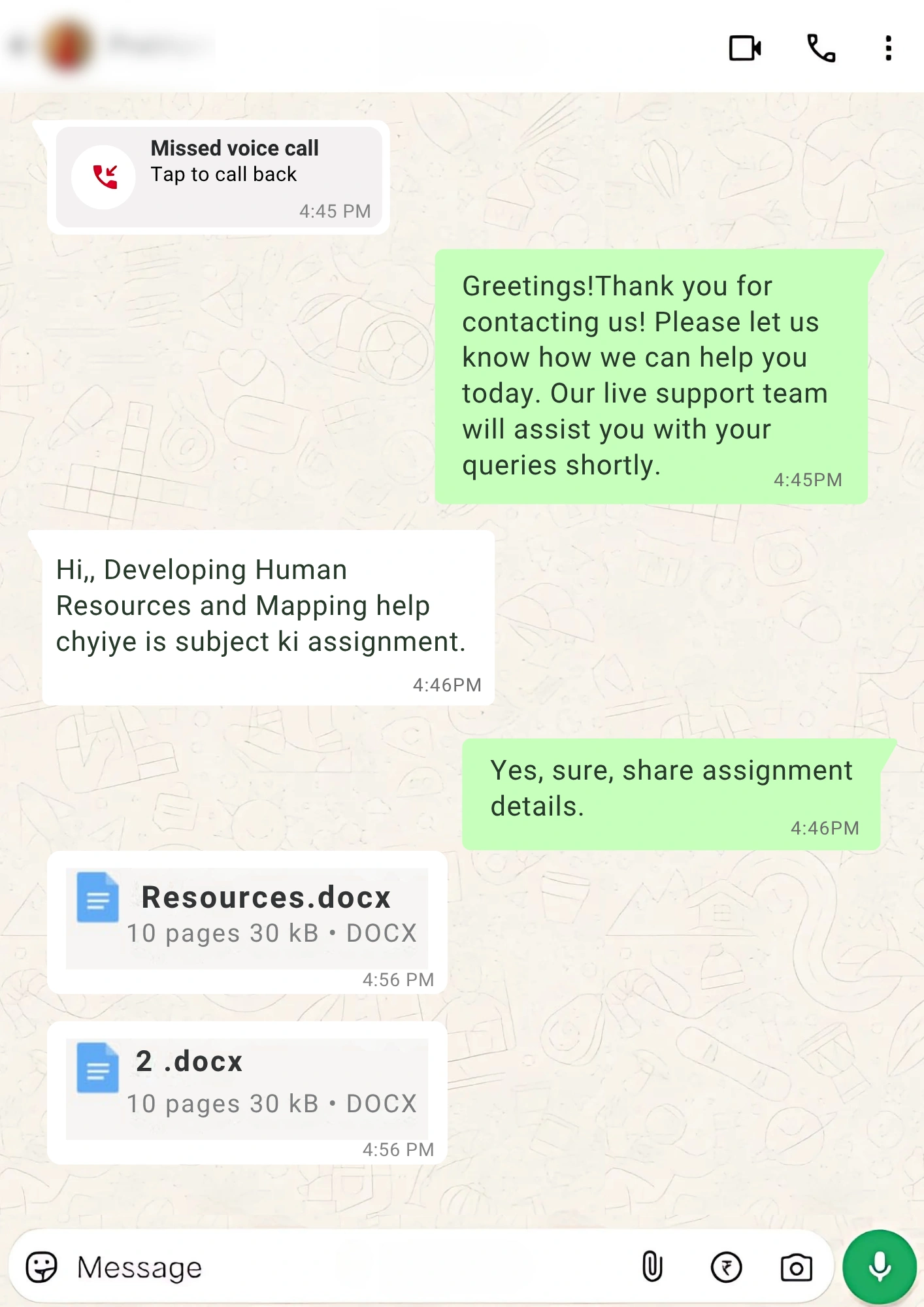 Developing Human Resources