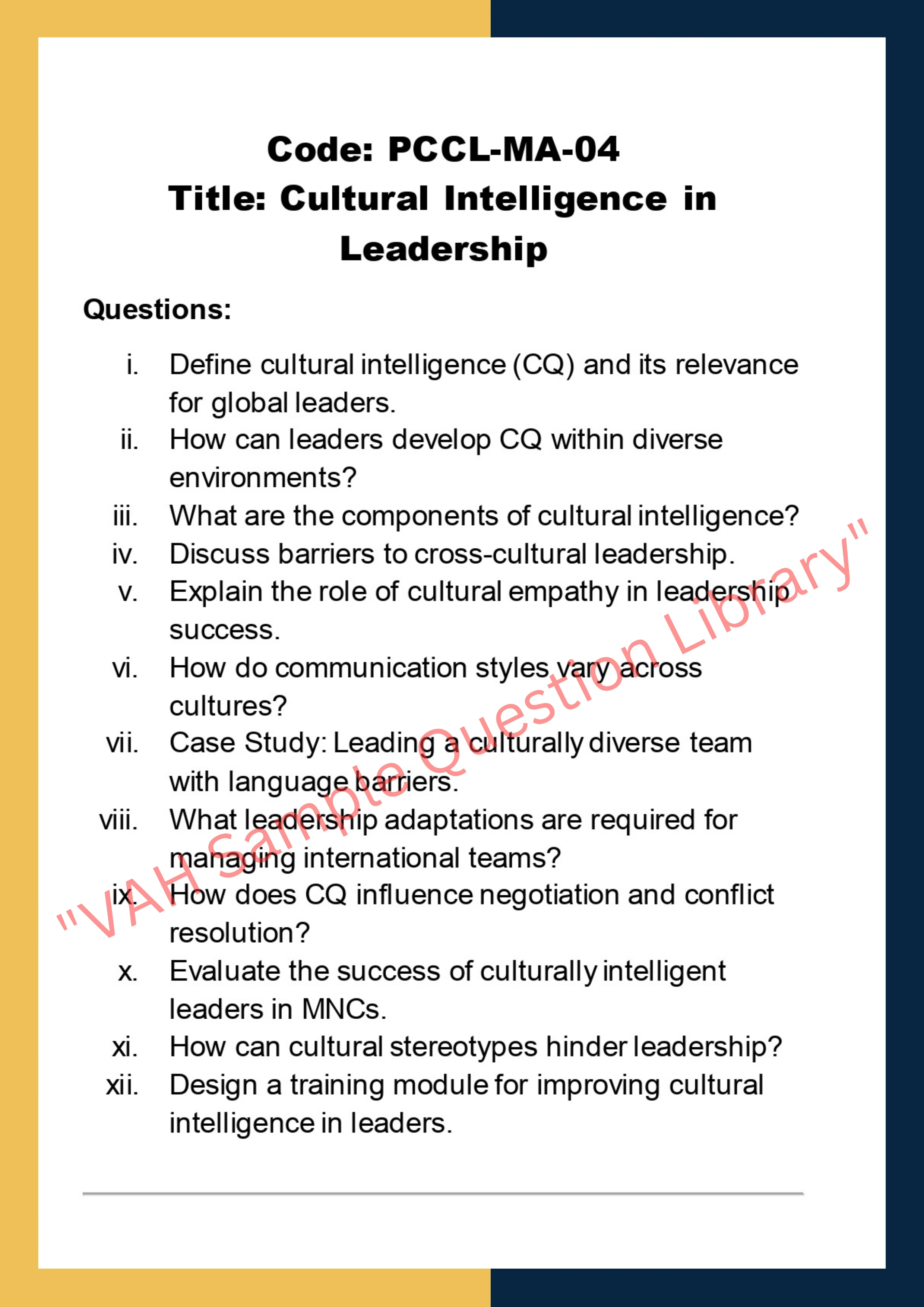 People, culture and contemporary leadership