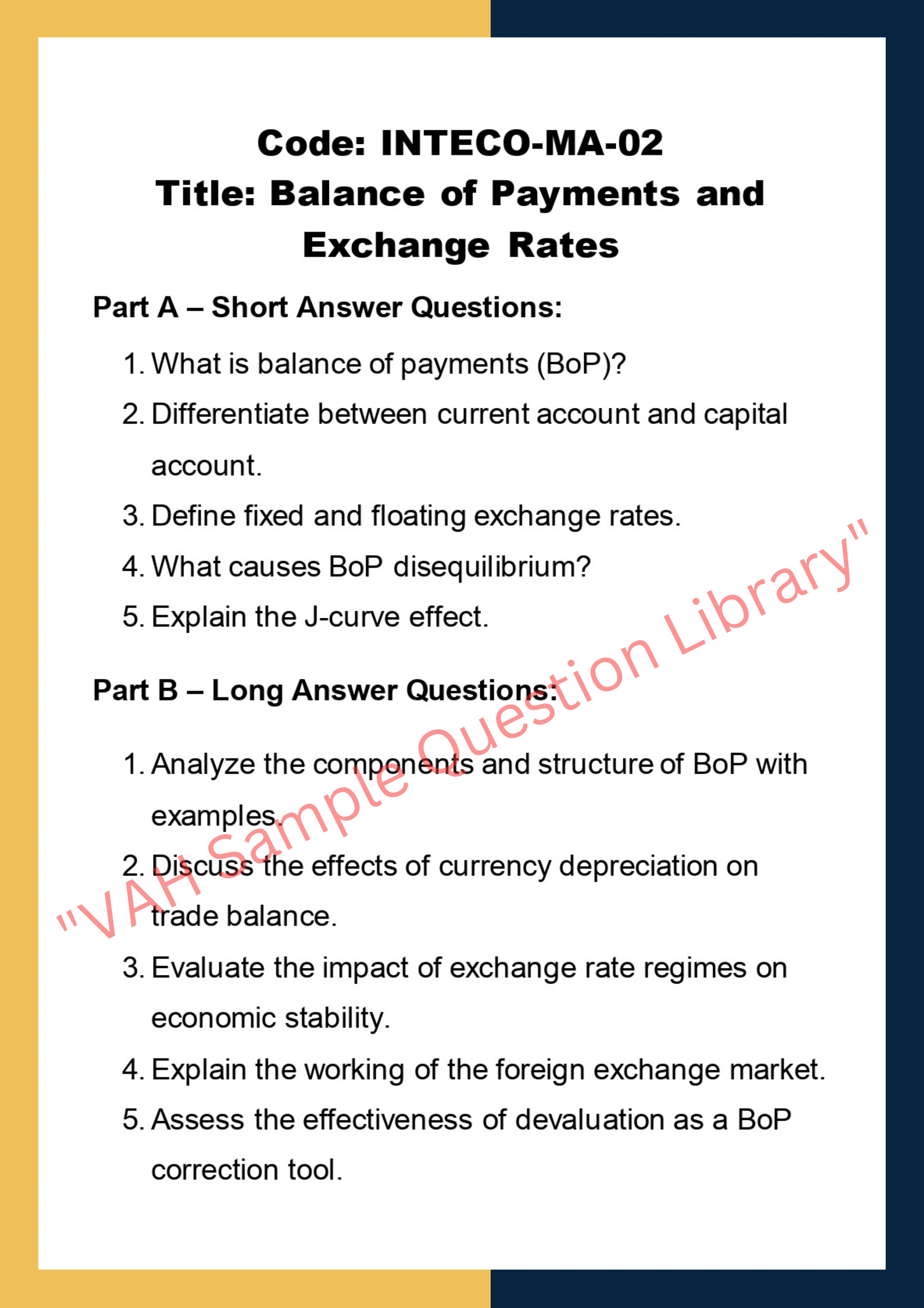 International economics