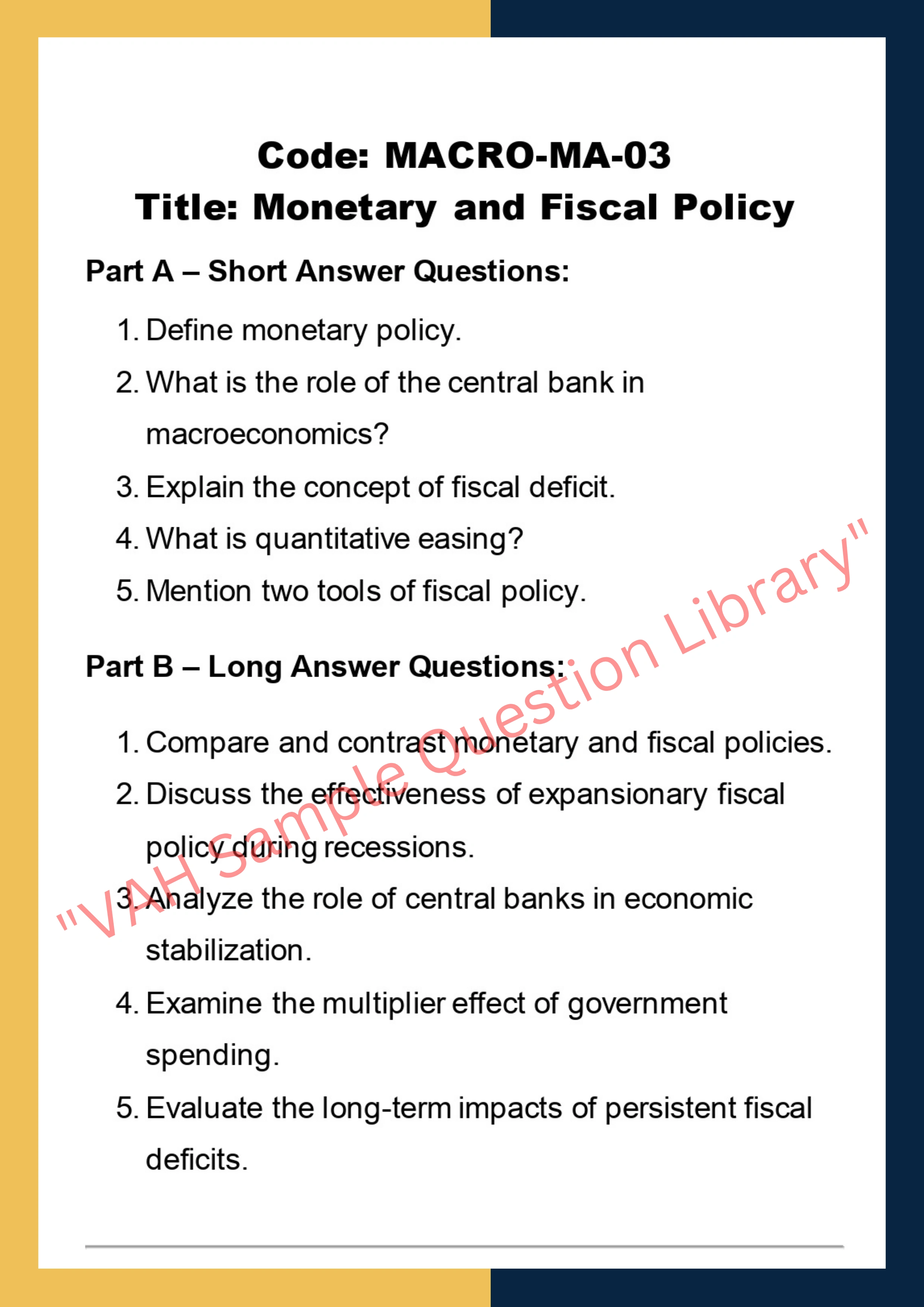 Macroeconomics