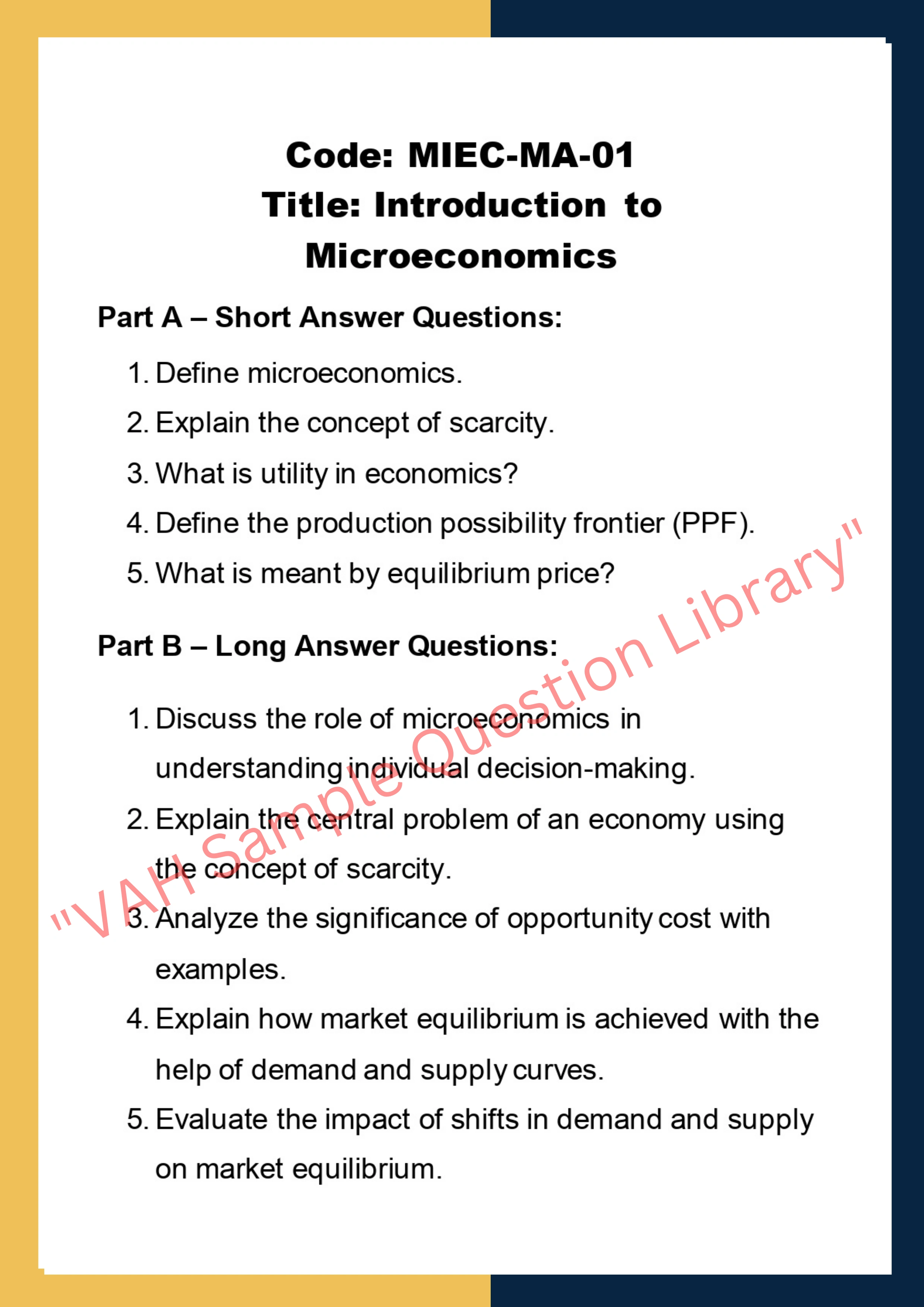 Microeconomics