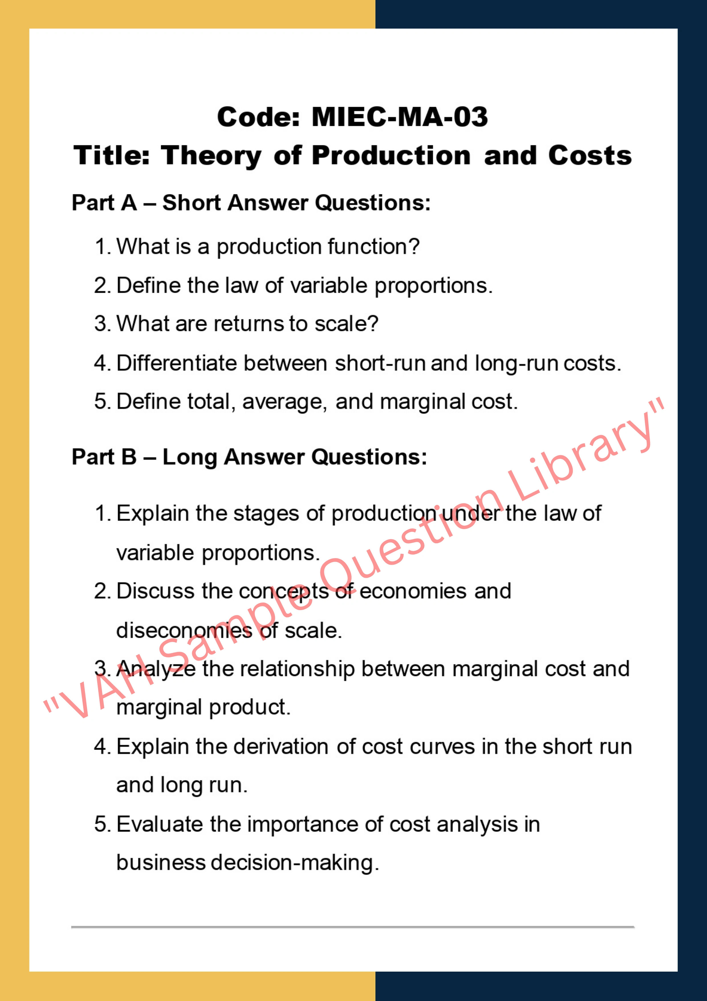 Microeconomics