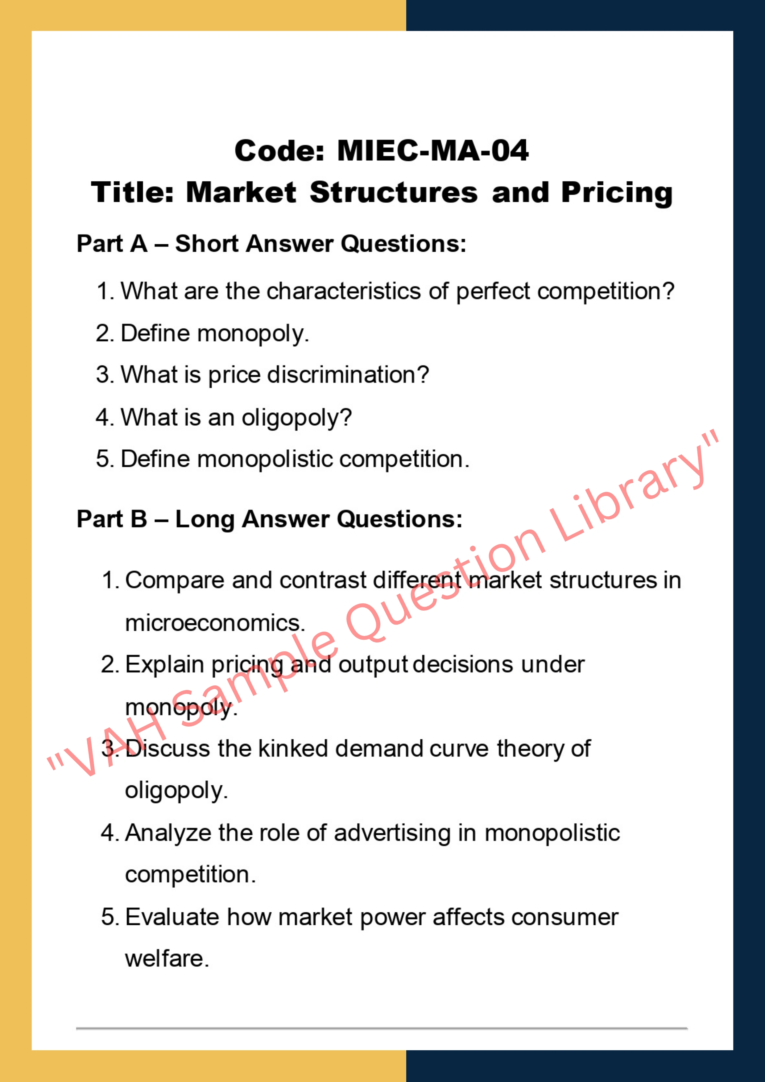 Microeconomics