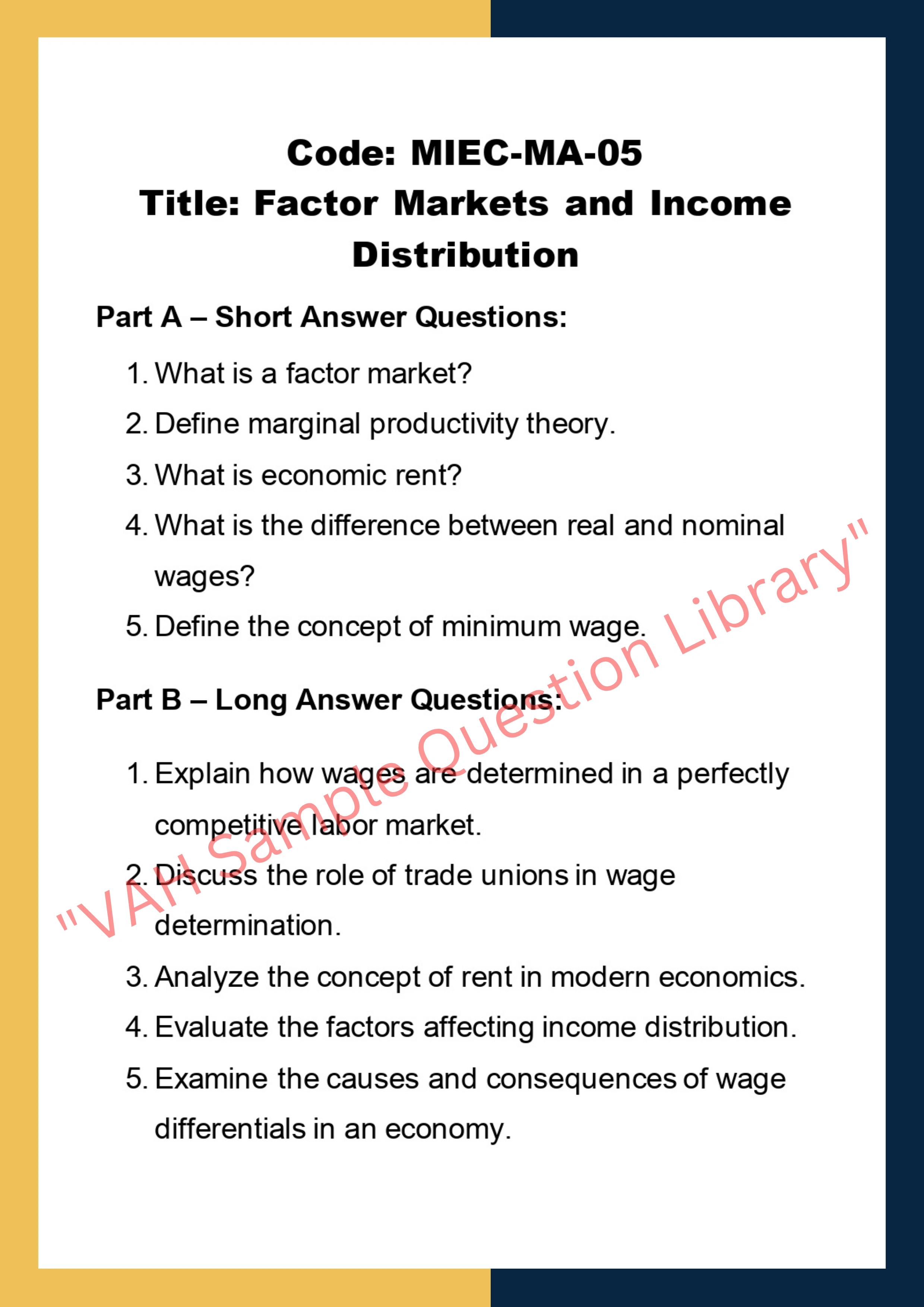 Microeconomics