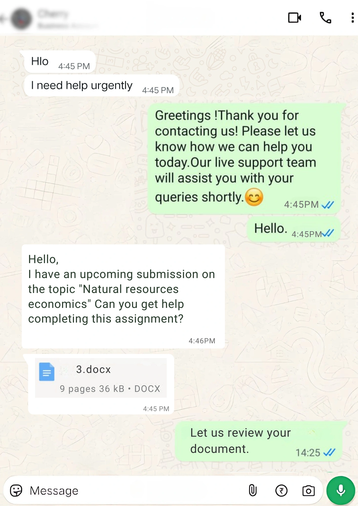 Natural resources economics