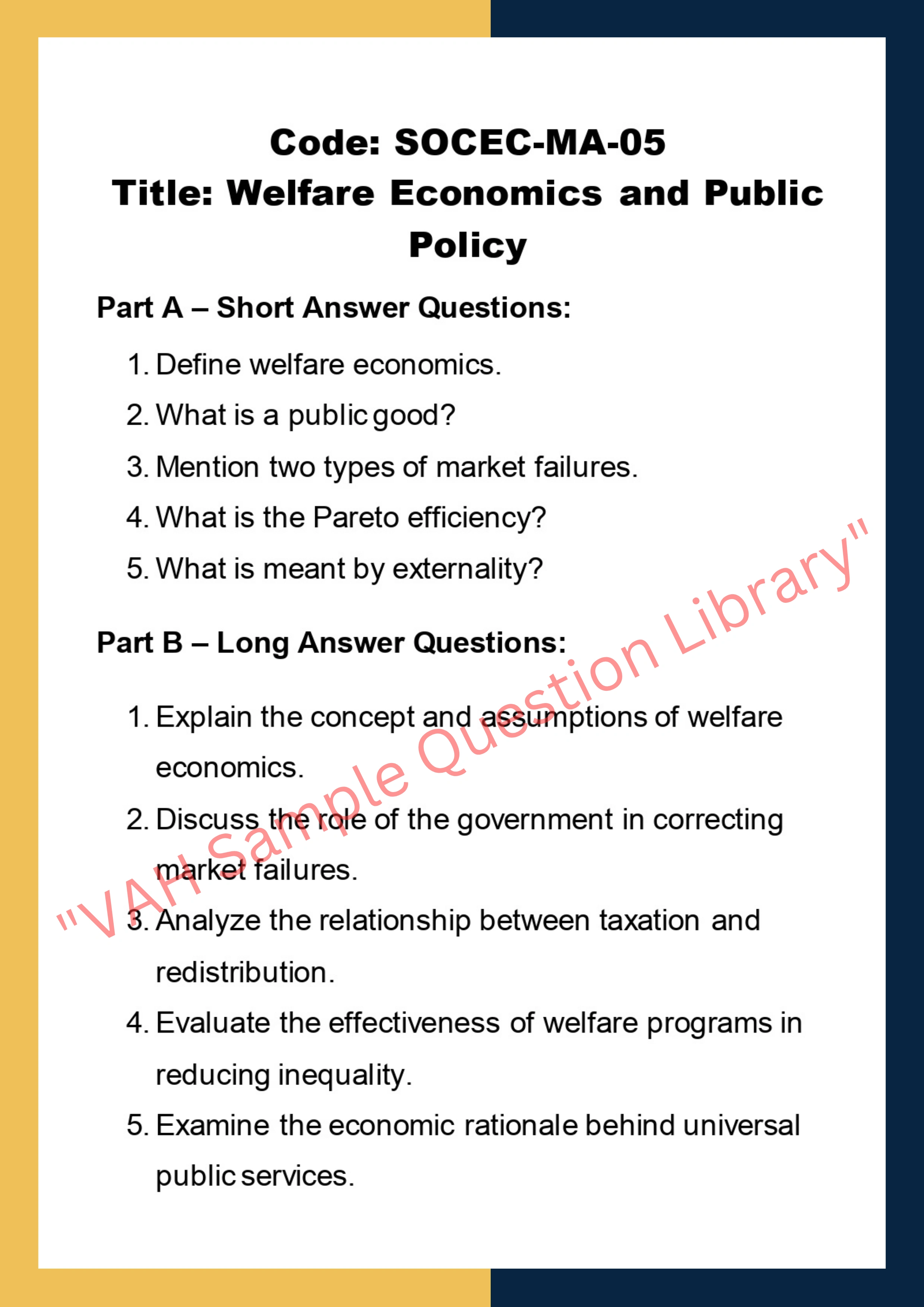 Social economics