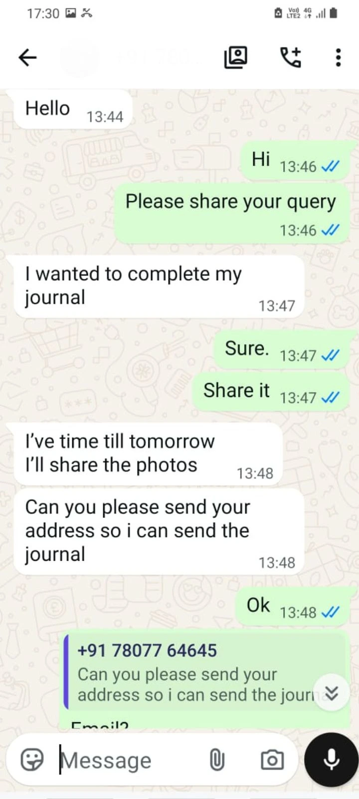 Journal Complete